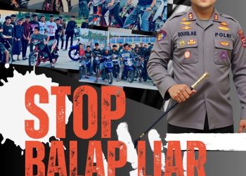 Polres Maros Tegaskan Tidak Ada Toleransi bagi Pelaku Balap Liar