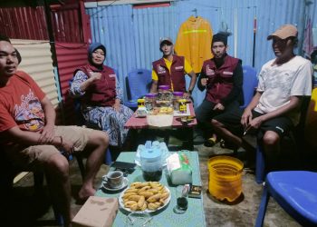 Jaga Kamtibmas, Ketua RW 04 Kelurahan Daya Kumpulkan Tokoh Masyarakat di Posko KOPA