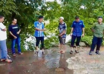 Jalan Poros Masale Retak dan Amblas, Warga Tompobulu Khawatir Longsor Susulan