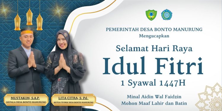 Kades Bontomanurung Ajak Warga Pererat Silaturahmi di Hari Kemenangan