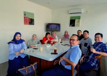 Pererat Silaturahmi Pasca Lebaran, Alumni Smansa Maros 92 Kumpul Bareng di After Taste Cafe