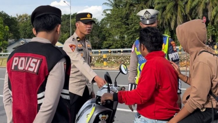 Ramadan Aman, Pamapta Polres Maros Sisir Jalbar Antisipasi Balap Liar