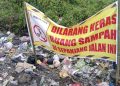 Kesadaran Rendah, Tumpukan Sampah Kembali Hiasi Jalan Poros Mangngento-Sudiang
