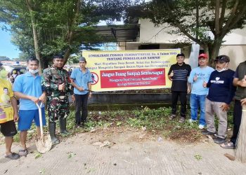Sinergi Pemerintah dan Warga, Desa Temmapaduae Gelar Aksi Bersih Desa
