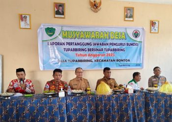 TRANSPARANSI TATA KELOLA, PEMDES TUPPABIRING TUNTASKAN PENYAMPAIAN LPPD DAN LKPPD TAHUN ANGGARAN 2025