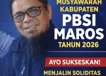 Jelang Musyakab 2026, PBSI Maros Siap Perkuat Soliditas Bulutangkis di Butta Salewangang