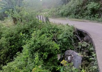 Waspada! Jalan Beton “Menggantung” di Bonto Manurung Maros Ancam Keselamatan Warga