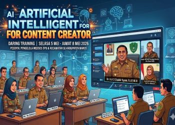 Sinergi Maros-Komdigi: Cetak Aparatur Digital yang Kreatif Lewat AI