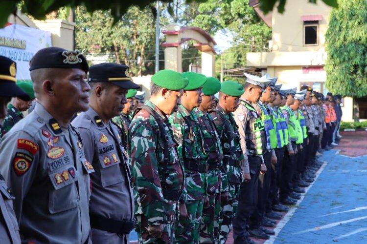 Amankan Malam Takbiran Idul Adha 1447 H, Polres Maros Terjunkan 213 Personel Gabungan