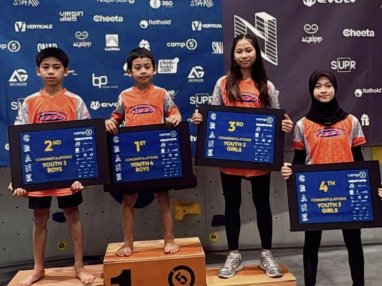 Atlet Panjat Tebing Makassar Berjaya di Malaysia, Borong 5 Medali di Ajang Internasional