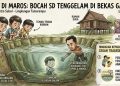 Bocah Kelas 1 SD di Maros Ditemukan Meninggal Dunia Usai Tenggelam di Bekas Galian