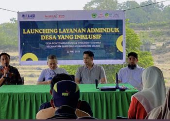 Hadirkan Kemudahan Layanan Adminduk Inklusif, Pemdes Bontomanurung dan Bontosomba Maros Gandeng INCLUSI