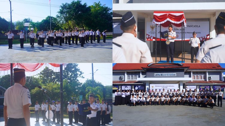 Apel Pagi, Sekaligus Di Rangkaikan Dengan Pelepasan Pejabat Purna Bakti Lapas Kelas II B Kabupaten Maros Sulsel, Beri Penghormatan kepada Syafruddin