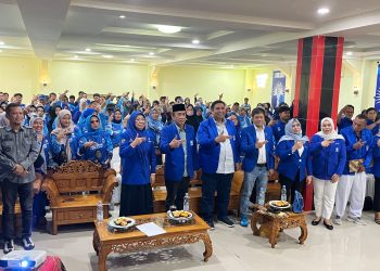 Andi Muhammad Irfan AB Resmi Pimpin DPD PAN Barru, 200 Lebih Relawan Dikukuhkan