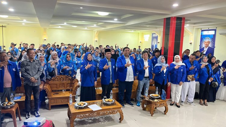 Andi Muhammad Irfan AB Resmi Pimpin DPD PAN Barru, 200 Lebih Relawan Dikukuhkan
