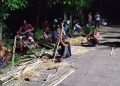 Mantapkan Persiapan HKG PKK Ke-54, Warga Bontomanurung Maros Rela Begadang Percantik Kampung