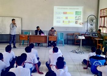 Bentengi Generasi Muda, Satresnarkoba Polres Maros Edukasi Ratusan Pelajar SMK Kebangsaan