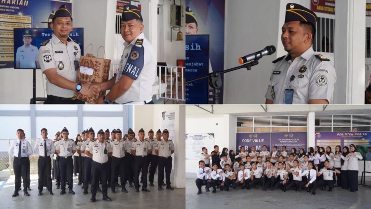 Penuh Haru dan Hangat, Lapas Maros Gelar Lepas Sambut Pejabat Struktural