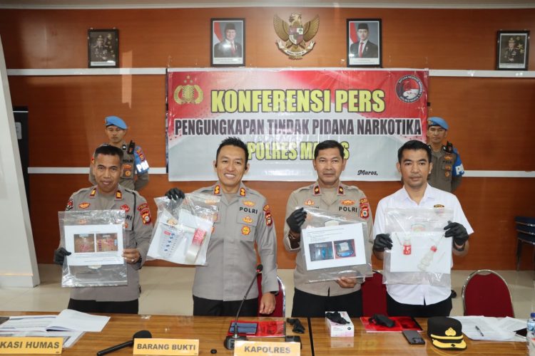 Satu Pekan Lebih Diburu, Polres Maros Gagalkan Peredaran 84 Botol Cairan Sintetis Jaringan Makassar