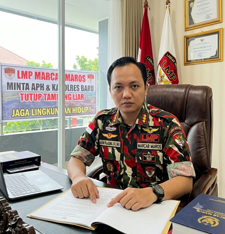 TETAPKAN SIKAP TEGAS! LMP Marcab Maros Minta APH Dan Kapolres Baru Tutup Tambang Liar Rusak Lingkungan