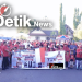 Meriahkan HUT RI ke-81, Ratusan Warga Hasanuddin Mandai Padati Jalan Santai Berhadiah Sepeda Listrik
