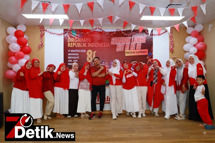 Semarakkan HUT RI ke-81, RSUD dr. La Palaloi Maros Perkuat Kebersamaan dan Budaya Kerja Melalui Beragam Lomba