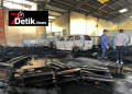 Gudang Sang Hyang Seri di Maros Hangus Terbakar, 30 Ton Benih Padi dan Dua Mobil Ludes Lalap Api