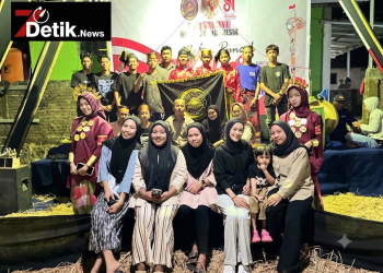 Semarak Malam Puncak HUT RI ke-81 di Cambayya, Sanggar Seni Ati Raja Tuai Apresiasi dan Sukses Bagikan Hadiah Lomba