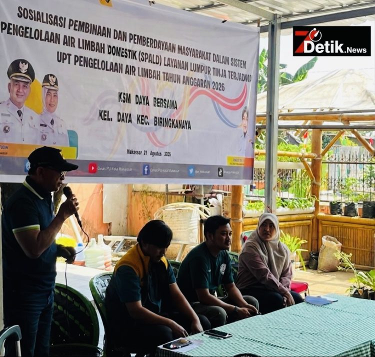 Tingkatkan Kualitas Sanitasi, DPU Makassar dan KSM Daya Bersama Gelar Sosialisasi Program LLTT