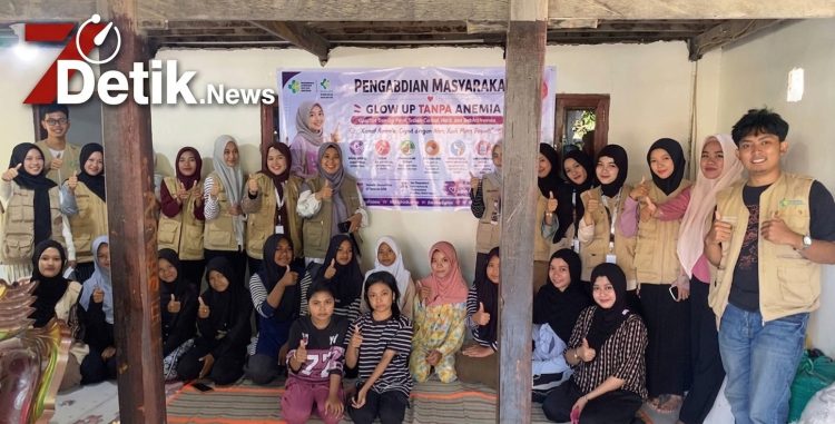 Glow Up Tanpa Anemia: Poltekkes Makassar Ajak Remaja Putri Desa Borongtala Jadi “Anemia Fighter”