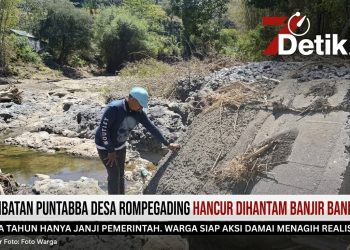Tiga Tahun Menanti, Warga Puntabba Rompegading Siap Gelar Aksi Damai Menagih Jembatan