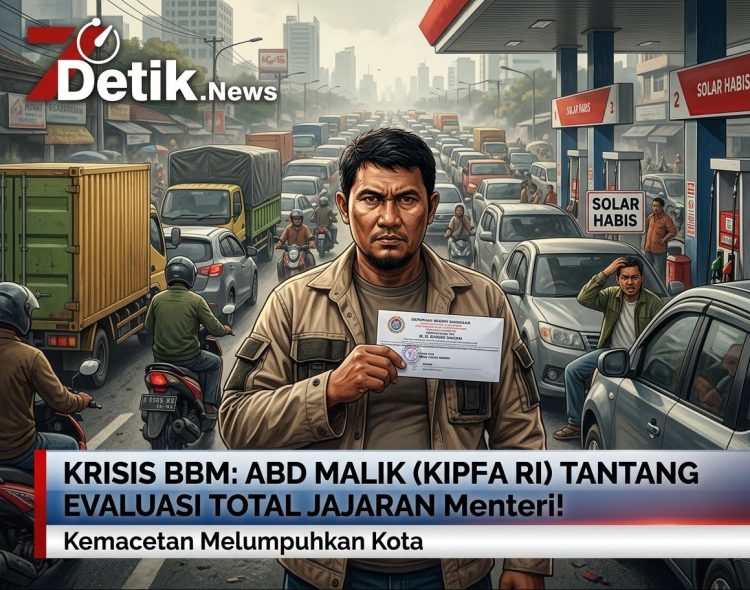 Krisis Solar Picu Kemacetan Parah dan Melumpuhkan Ekonomi Rakyat, LSM KIPFA Tantang Presiden Evaluasi Menyeluruh Jajaran Menteri