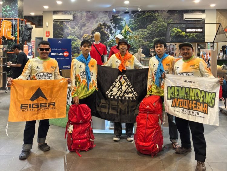Jelang Ekspedisi “Memandang Indonesia Dari Timur”, Tim OPAB GEMPA Makassar Mantapkan Persiapan dan Terima Suplai Perlengkapan EIGER