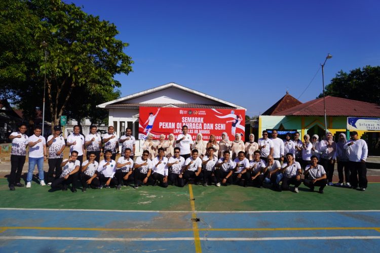 Sambut HUT RI Ke 81, Lapas Maros Sulsel Buka Pekan Olahraga Dan Seni Narapidana