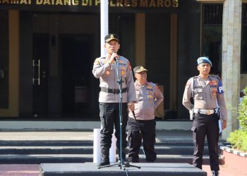 Tegas! Kapolres Maros AKBP Devi Sujana Warning Keras Anggota Jauhi Judi Online dan Jaga Integritas Institusi