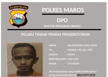 4 Tahun Jadi DPO, Kinerja Polres Maros Dipertanyakan: Jangan Jadikan Meja Penyidik sebagai Kuburan Perkara