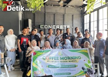 Memperkuat Sinergi dan Transparansi Hukum, Kejari Maros Gelar Coffee Morning Bersama Awak Media