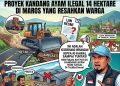 LSM KIPFA RI Desak Penghentian Proyek Kandang Ayam Ilegal 14 Hektare di Maros yang Resahkan Warga