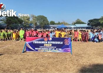 Semarak HUT TNI ke-81: Turnamen Sepak Bola Usia Dini Lanud Sultan Hasanuddin Cup Resmi Bergulir di Maros