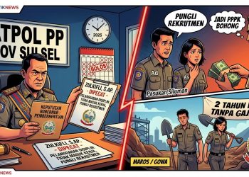 Gubernur Sulsel Pecat Oknum PNS Satpol PP Terkait Disiplin Jam Kerja dan Pungli Rekrutmen Bodong