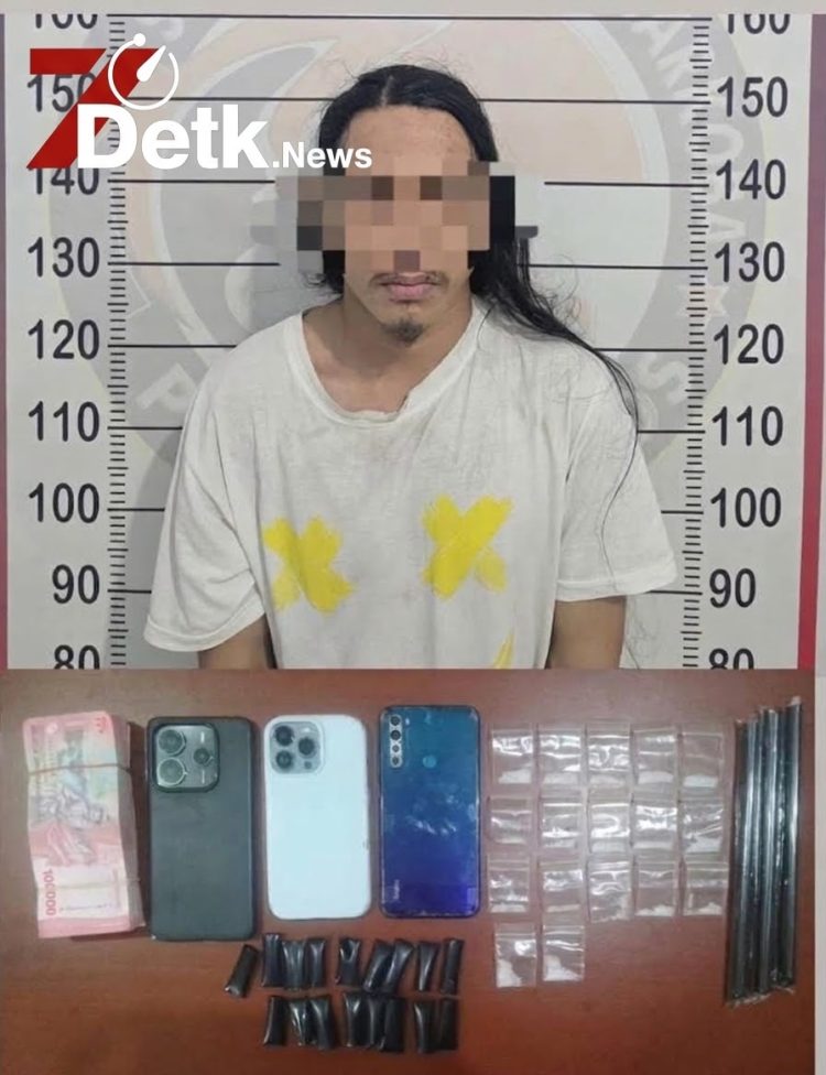 Polres Maros Bongkar Jaringan Sabu Moncongloe, Terduga Pelaku Asal Makassar Beserta Uang Rp16 Juta Diamankan
