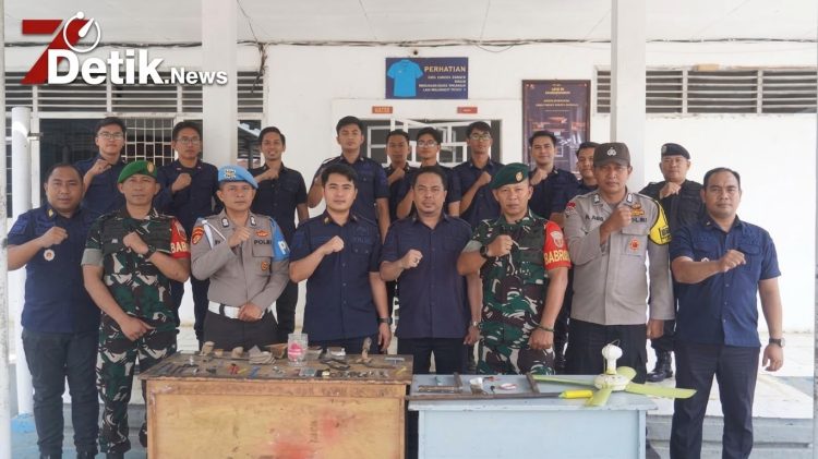 Wujudkan Lapas Bebas Narkoba, Lapas Maros Gandeng TNI-Polri Gelar Razia Gabungan dan Tes Urine Massal