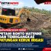 Manfaatkan Musim Kering, Petani Bonto Matenne dan Tenrigangkae Patungan Keruk Irigasi