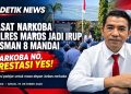 Kasat Narkoba Polres Maros Jadi Irup di SMAN 8 Mandai, Gelorakan Semangat “Narkoba No, Prestasi Yes”