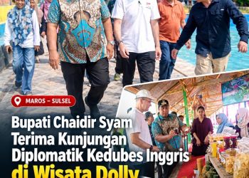 Bupati Chaidir Syam Terima Kunjungan Diplomatik Kedubes Inggris di Wisata Dolly