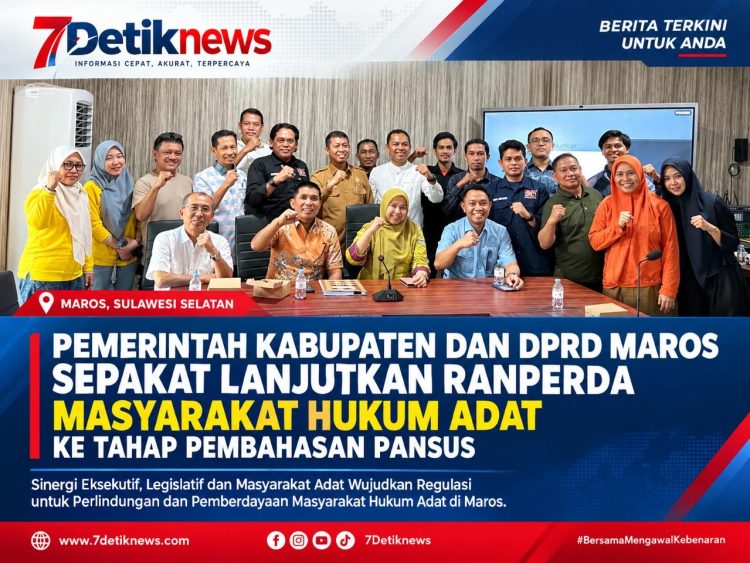 Pemerintah Kabupaten dan DPRD Maros Sepakat Lanjutkan Ranperda Masyarakat Hukum Adat ke Tahap Pembahasan Pansus