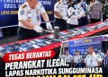 Tegas Berantas Perangkat Ilegal, Lapas Narkotika Sungguminasa Musnahkan 111 HP dan Resmi Operasikan Wartelsuspas