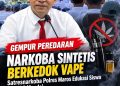 Gempur Peredaran Narkoba Sintetis Berkedok Vape, Satresnarkoba Polres Maros Edukasi Siswa SMAN 8 Mandai