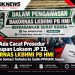 Duga Ada Cacat Prosedur Penutupan Loksem JP 33, BAKORNAS LKBHMI PB HMI Layangkan Somasi Terbuka ke Sudin PPKUKM Jakpus
