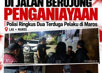 Perselisihan di Jalan Berujung Penganiayaan di Maros, Polisi Ringkus Dua Pelaku